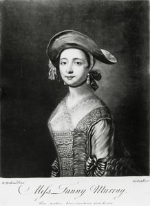 Miss Fanny Murray, metszett Corbutt (mezzotint)